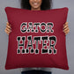"Official" Gator Hater Pillows