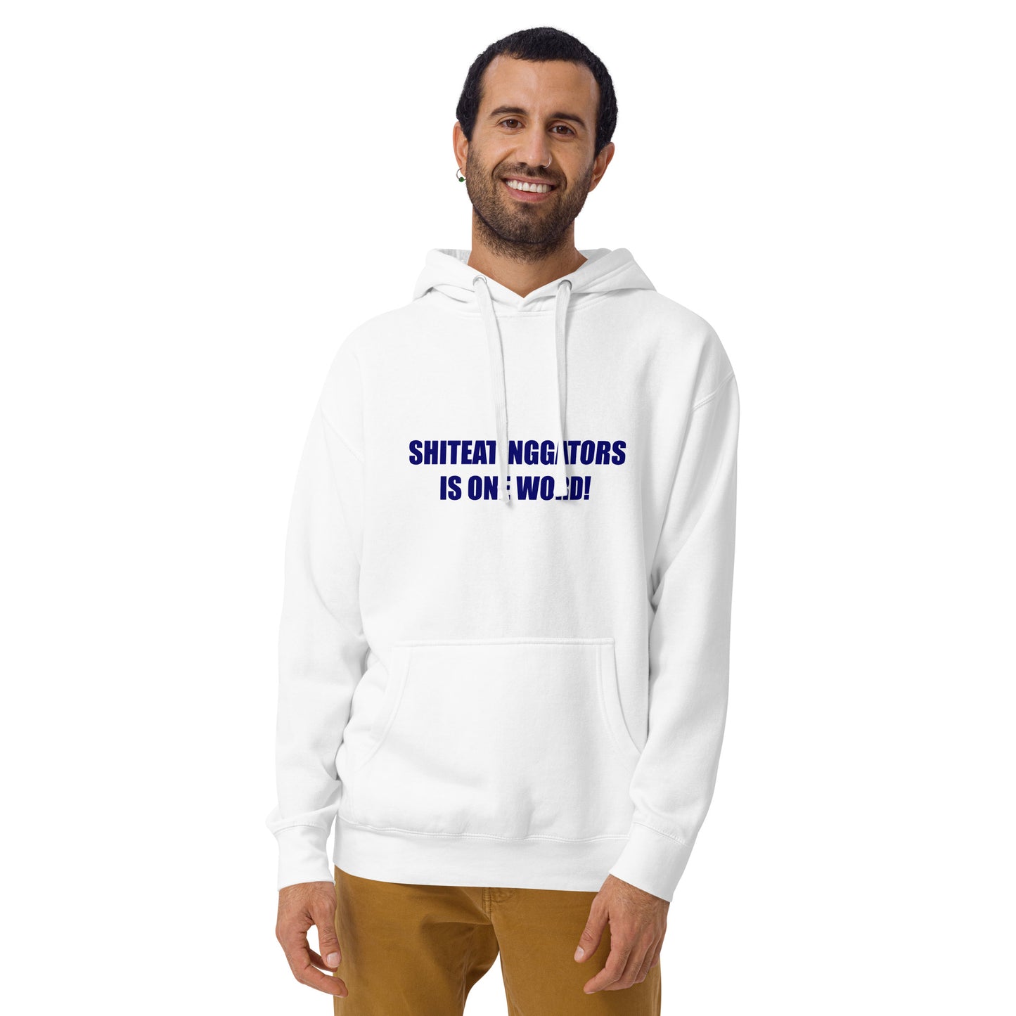 Shiteatinggators Navy Logo Unisex Hoodie