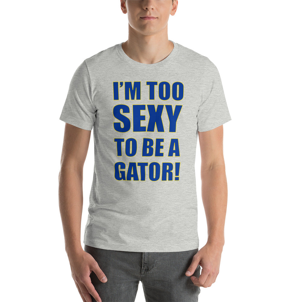 Too Sexy Blue&Maize Logo Unisex t-shirt S-XL