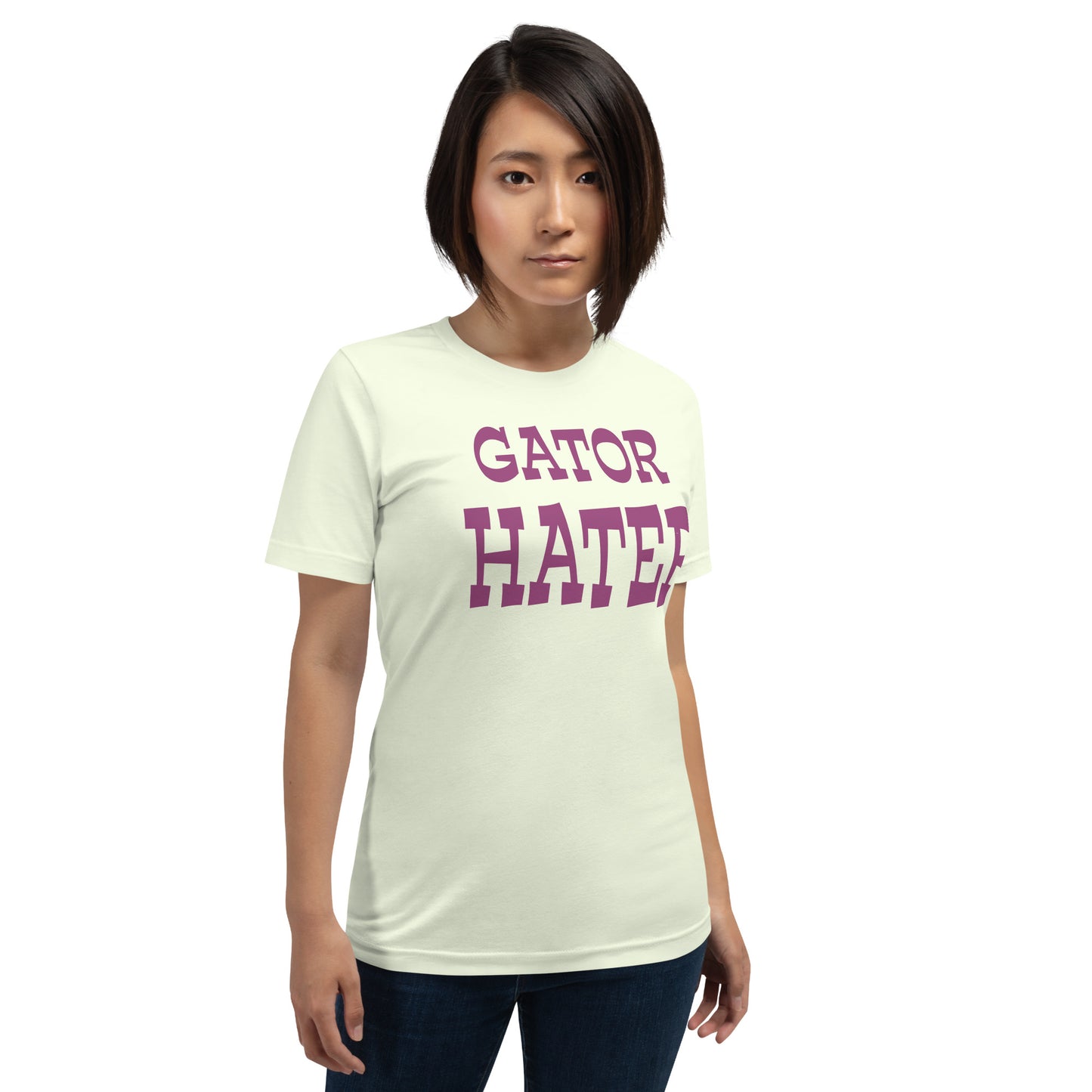 Gator Hater Purple Logo Unisex t-shirt S-XL