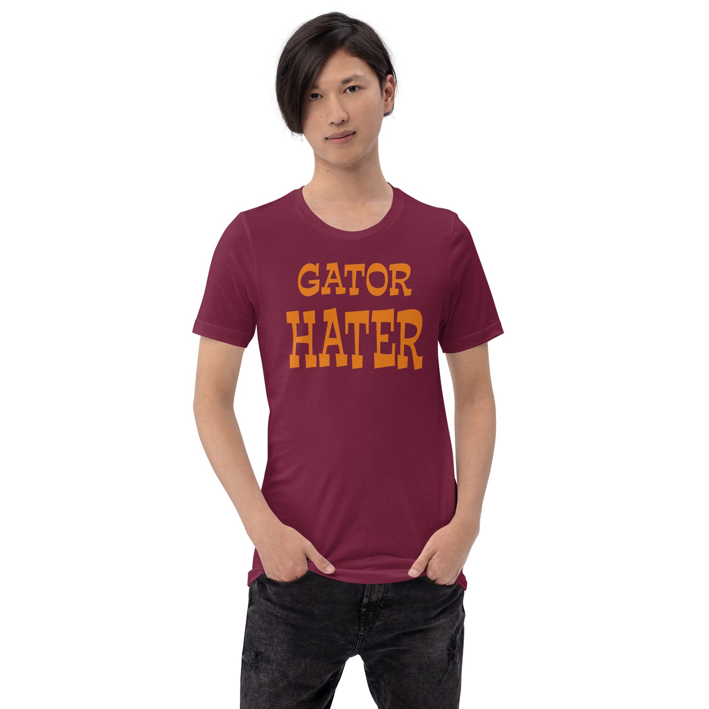 Gator Hater Orange Logo Unisex t-shirt Plus Sizes