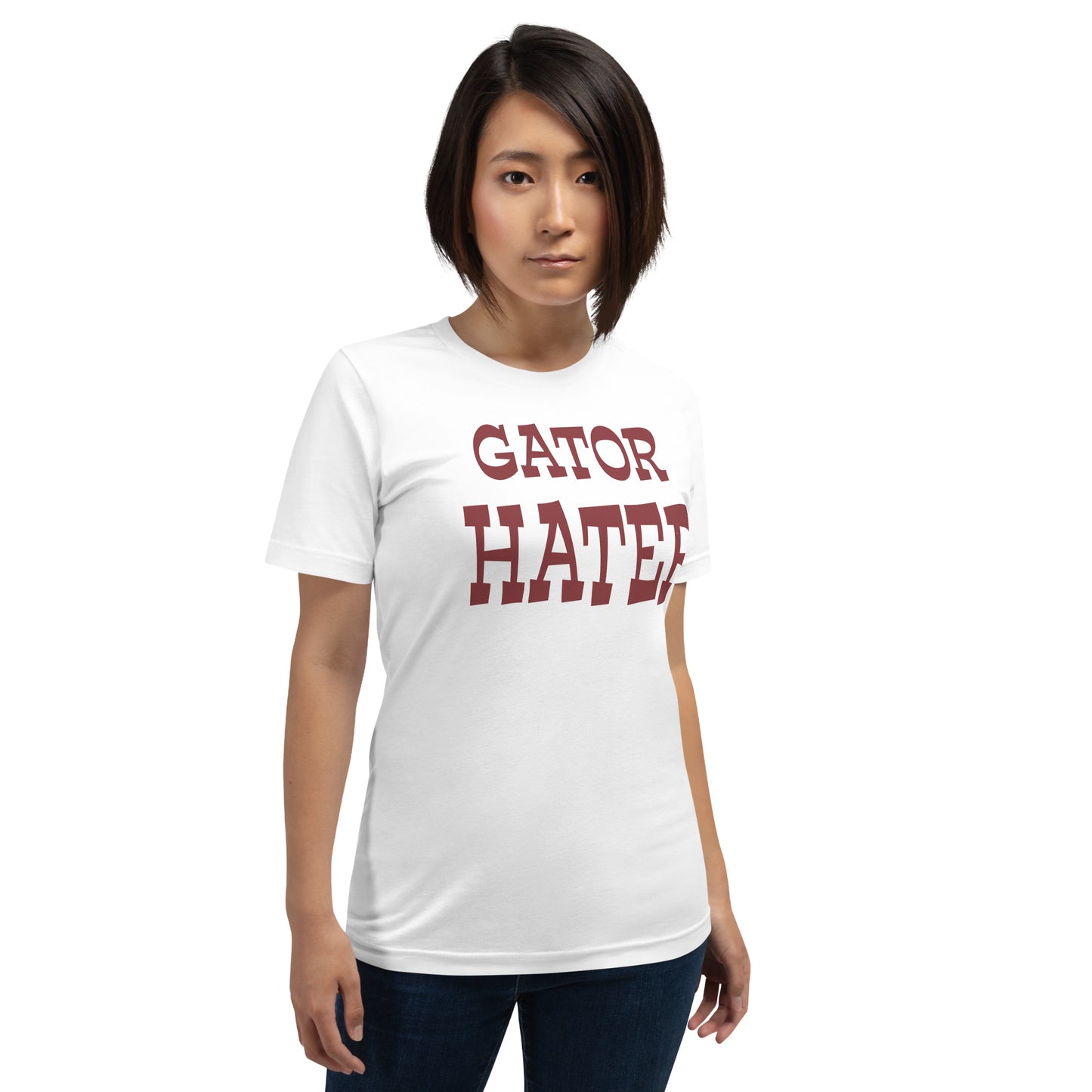 Gator Hater Garnet Logo Unisex t-shirt S-XL