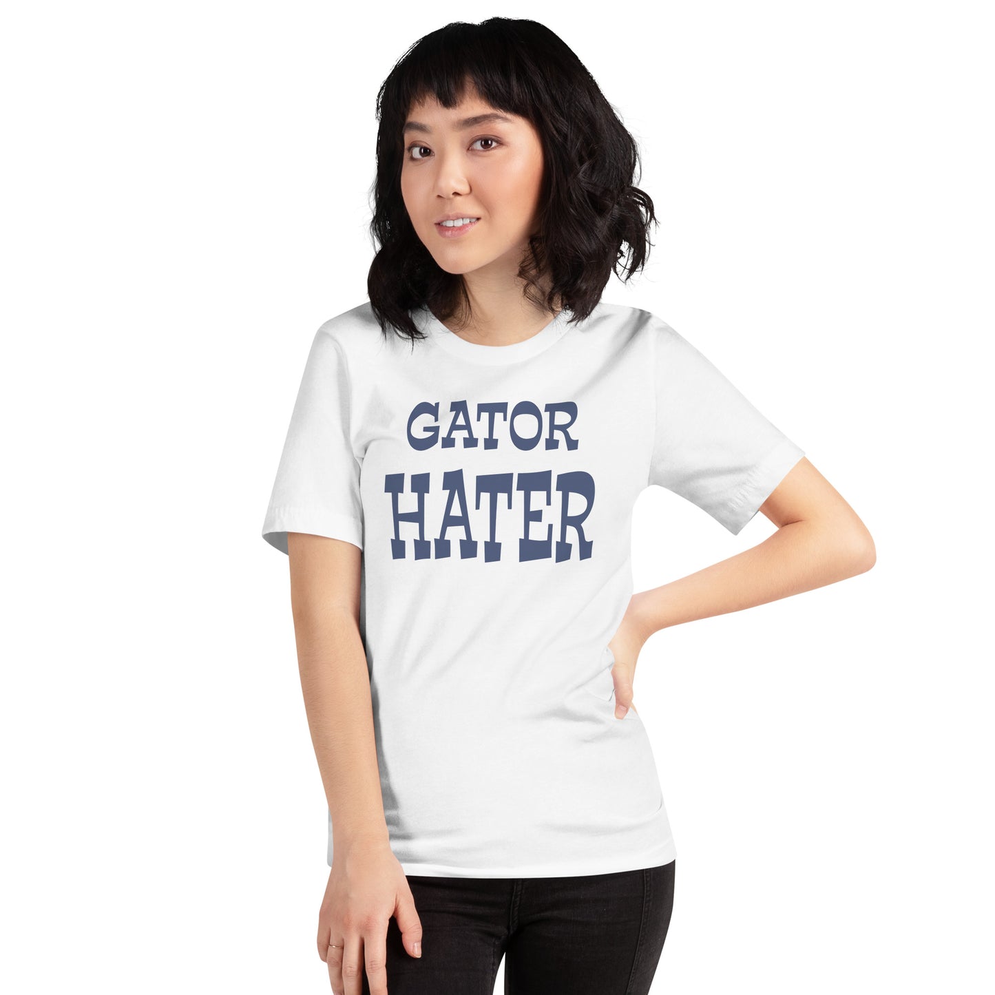 Gator Hater Blue Logo Unisex t-shirt S-XL