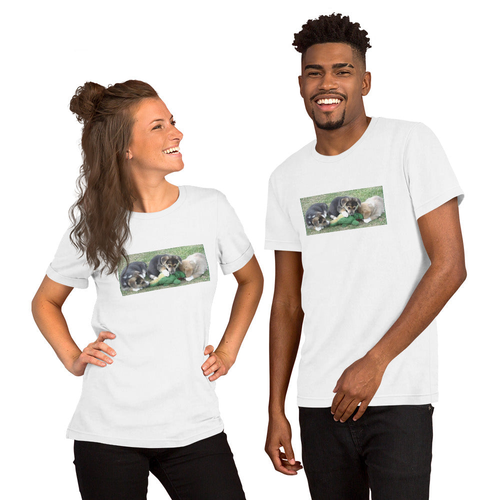 Puppies Unisex t-shirt