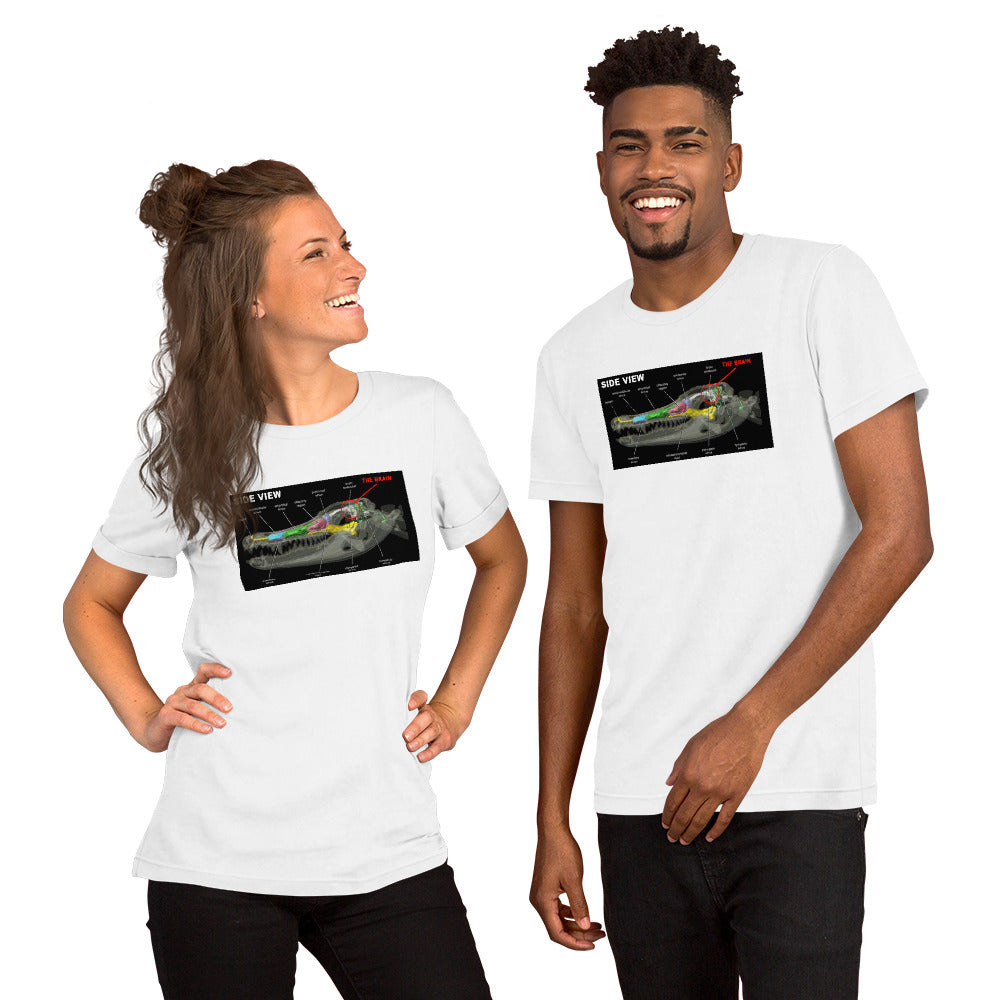 Gator Brain Unisex t-shirt