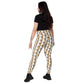 BettyNole White crossover leggings with pockets