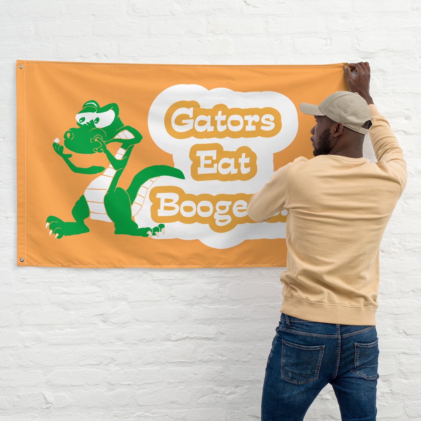 Gators Eat Boogers Flags