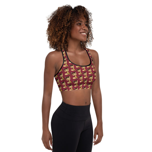 BettyNole Garnet Padded Sports Bra