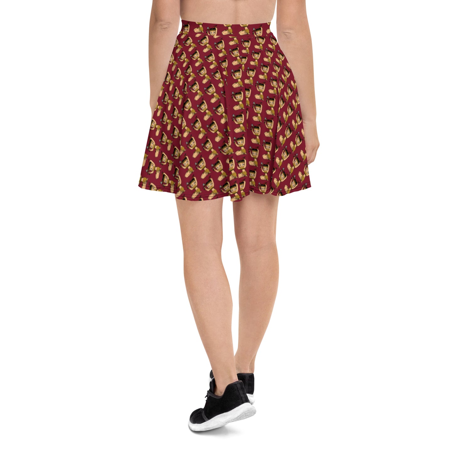 BettyNole Garnet Skater Skirt