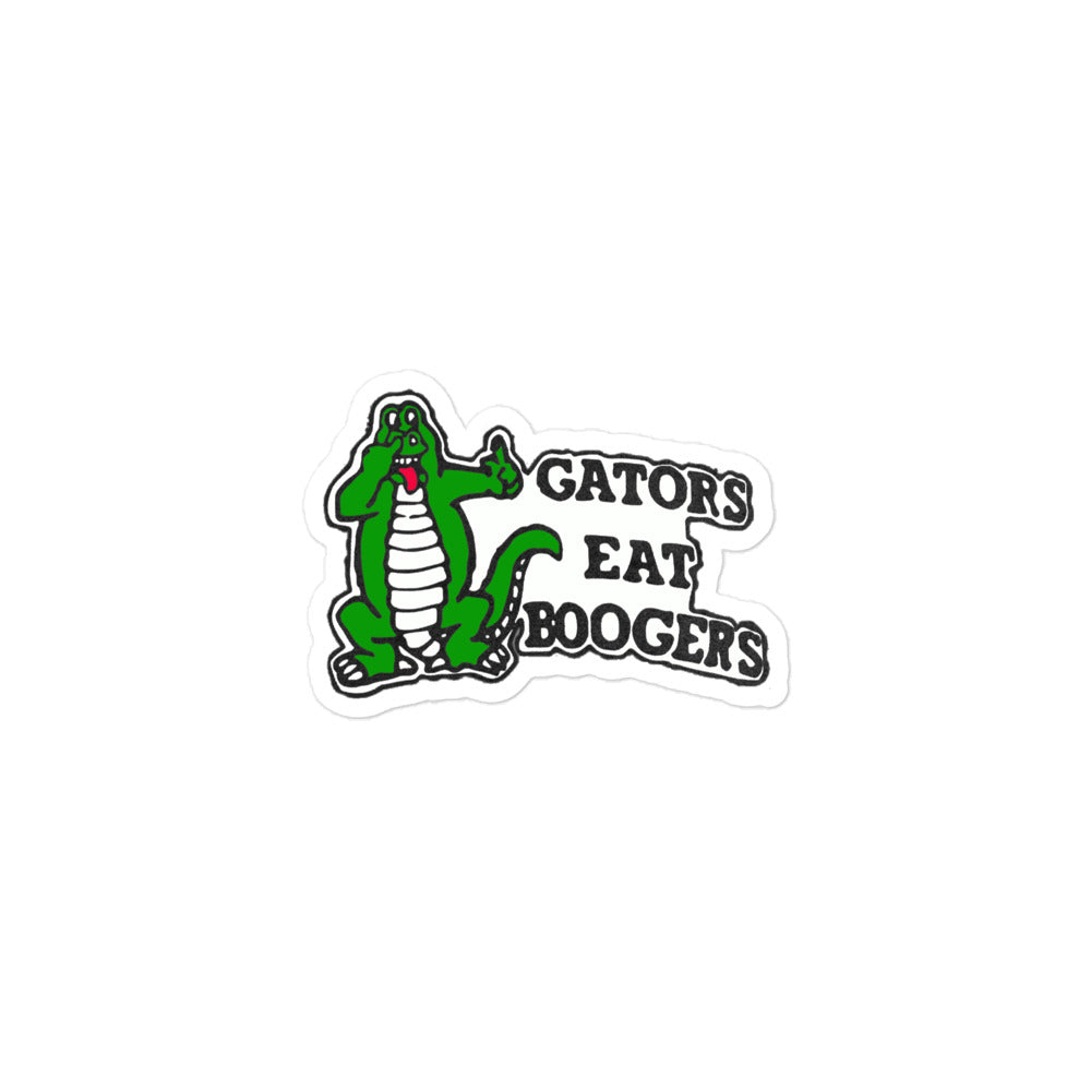 Gators Eat Boogers Classic sticker
