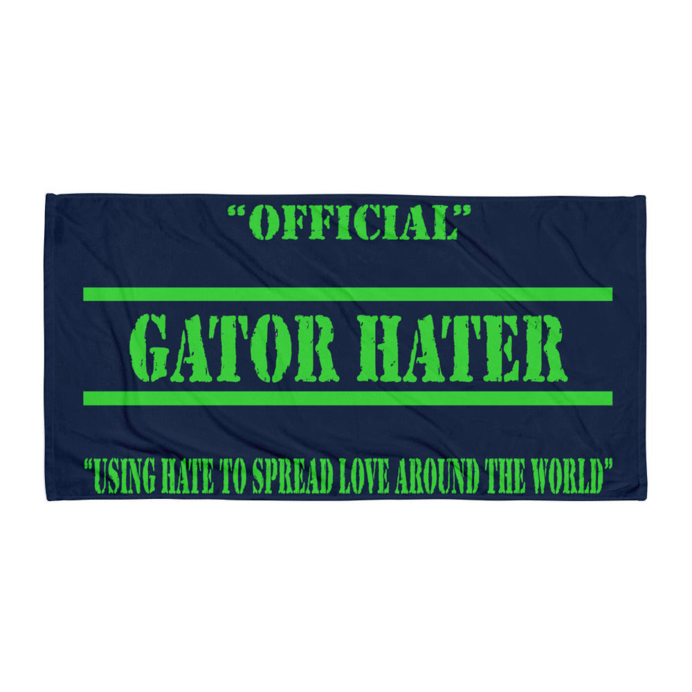 "Official" Gator Hater Towels