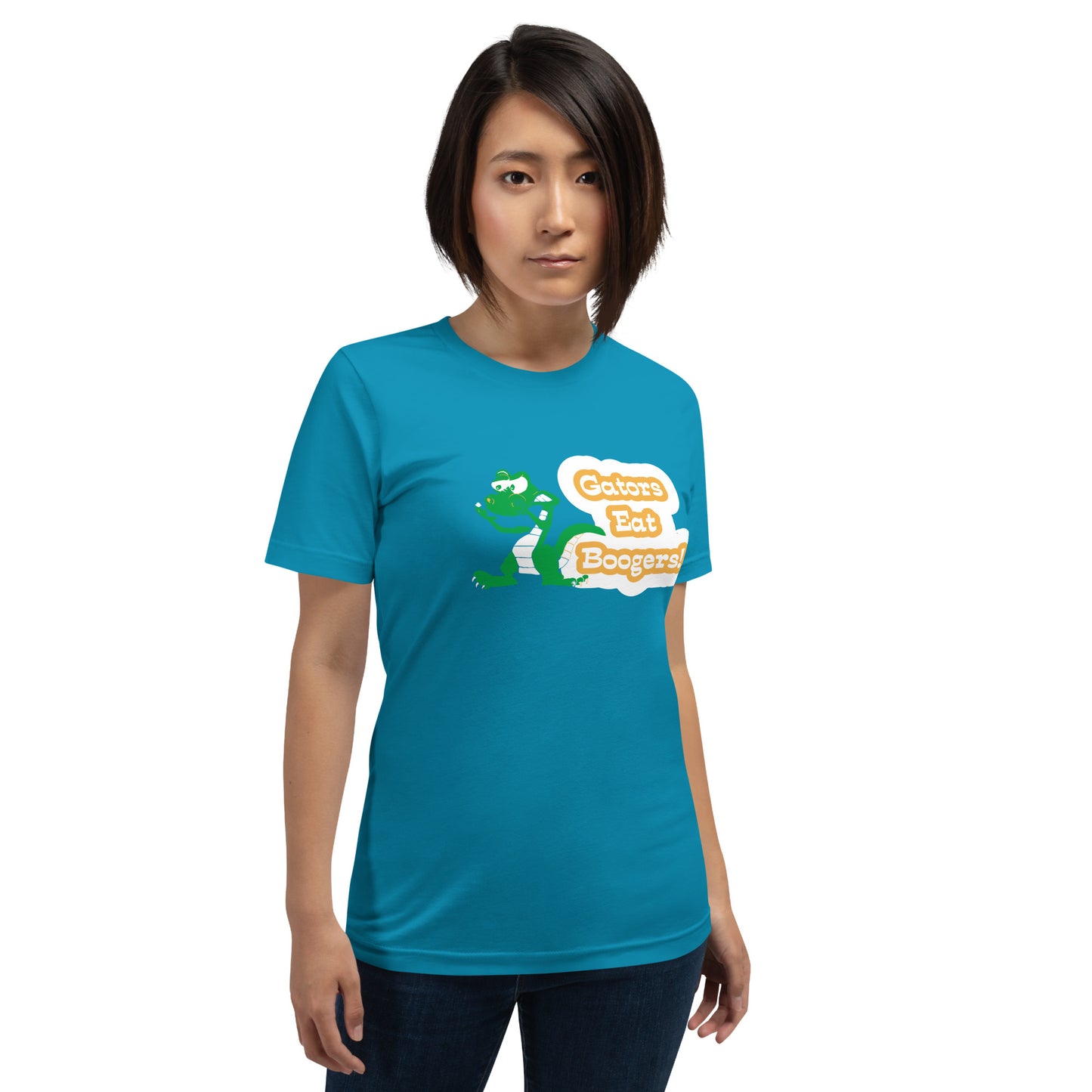 Gators Eat Boogers TennesseeOrange Logo Unisex t-shirt S-XL