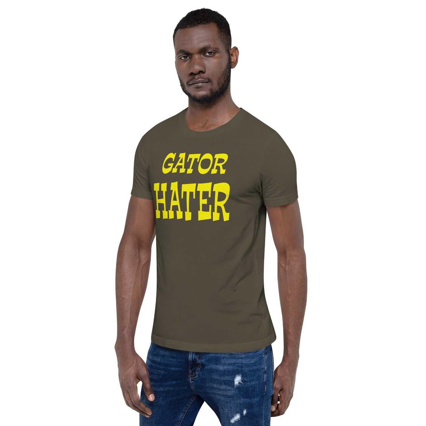Gator Hater Gold Logo Unisex t-shirt Plus Sizes