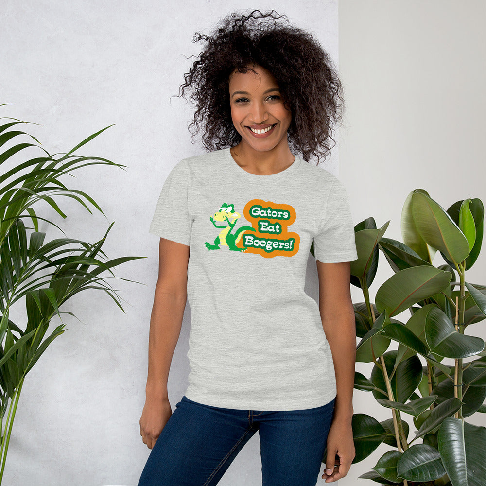 Gators Eat Boogers Green&Orange Logo Unisex t-shirt S-XL
