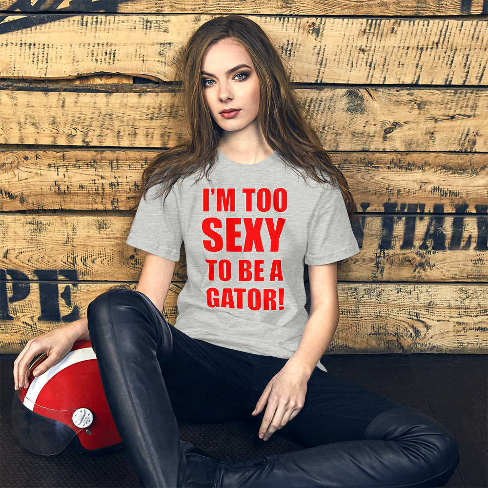 Too Sexy Red&White Logo Unisex t-shirt S-XL
