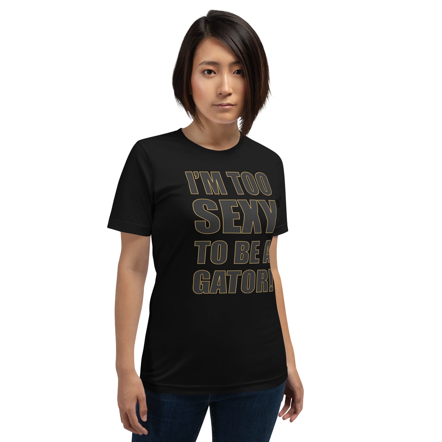Too Sexy Black&Gold Logo Unisex t-shirt S-XL