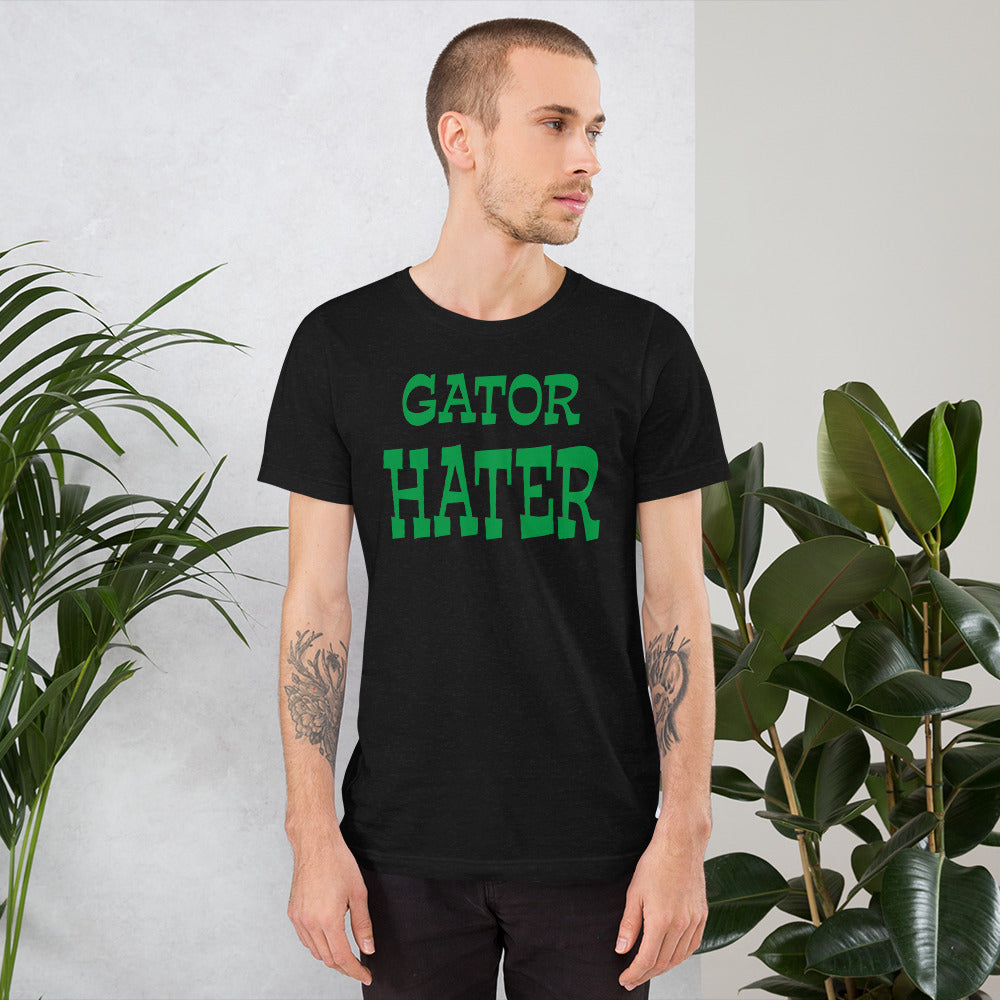 Gator Hater IrishGreen Logo Unisex t-shirt Plus Sizes