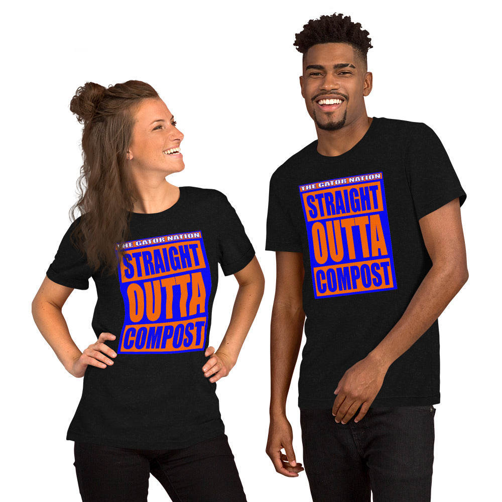 Straight Outta Compost Unisex t-shirt