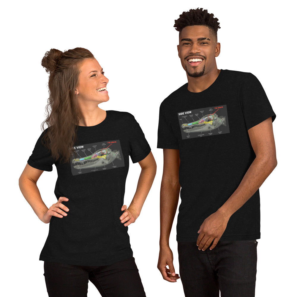 Gator Brain Unisex t-shirt Plus Sizes