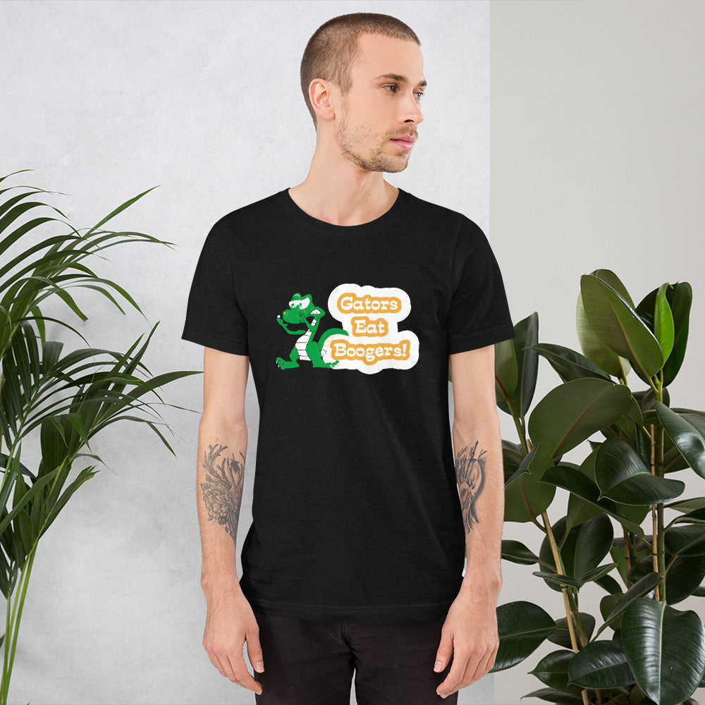 Gators Eat Boogers TennesseeOrange Logo Unisex t-shirt Plus Sizes