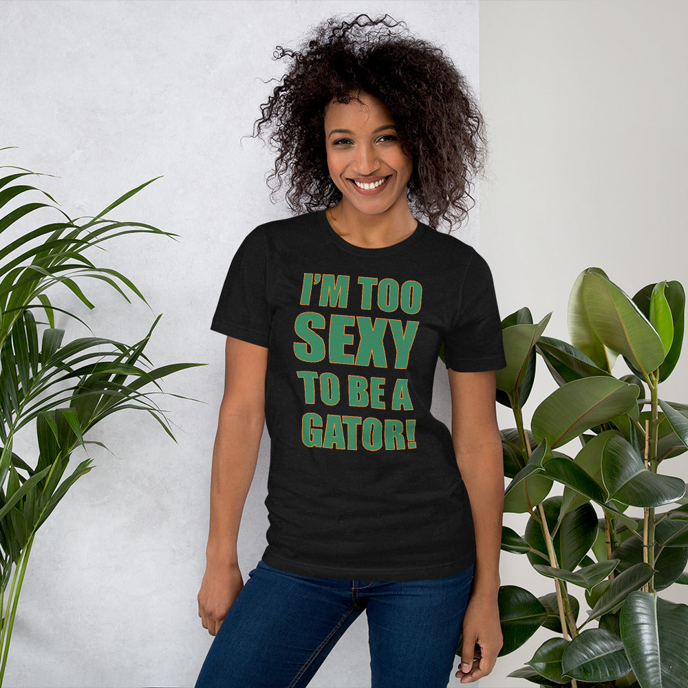 Too Sexy Green&Orange Logo Unisex t-shirt S-XL