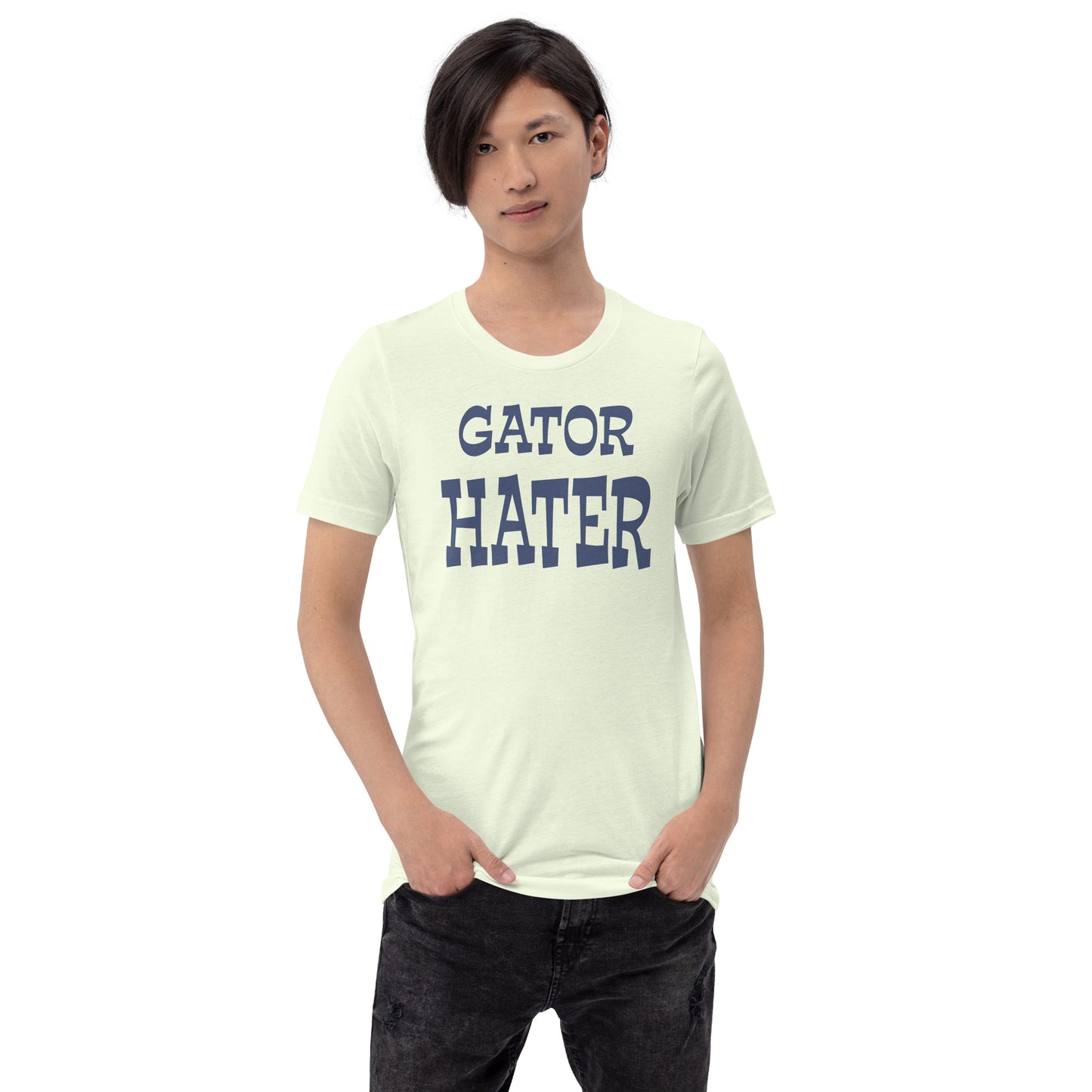 Gator Hater Blue Logo Unisex t-shirt Plus Sizes
