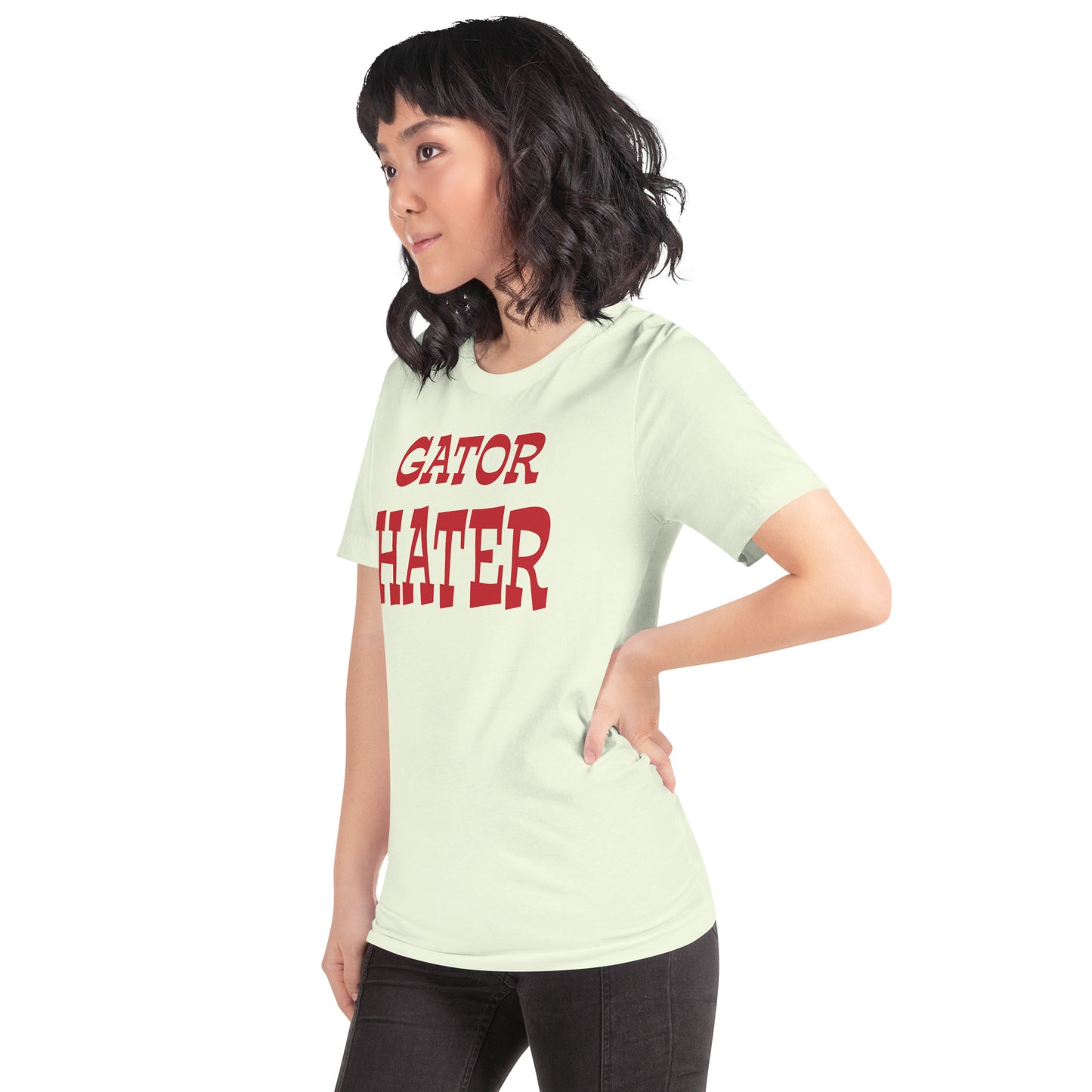 Gator Hater Red Logo Unisex t-shirt S-XL