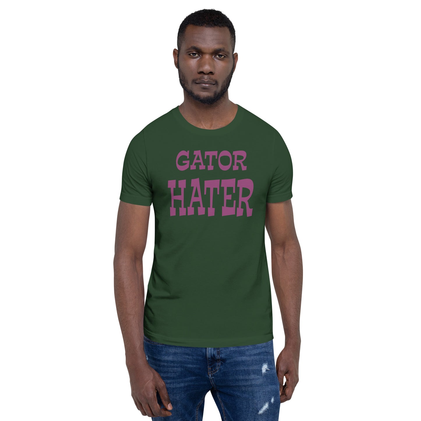 Gator Hater Purple Logo Unisex t-shirt Plus Sizes