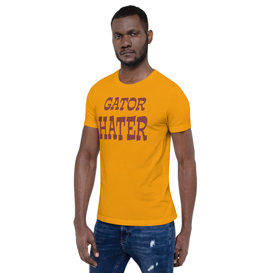 Gator Hater Garnet Logo Unisex t-shirt Plus Sizes