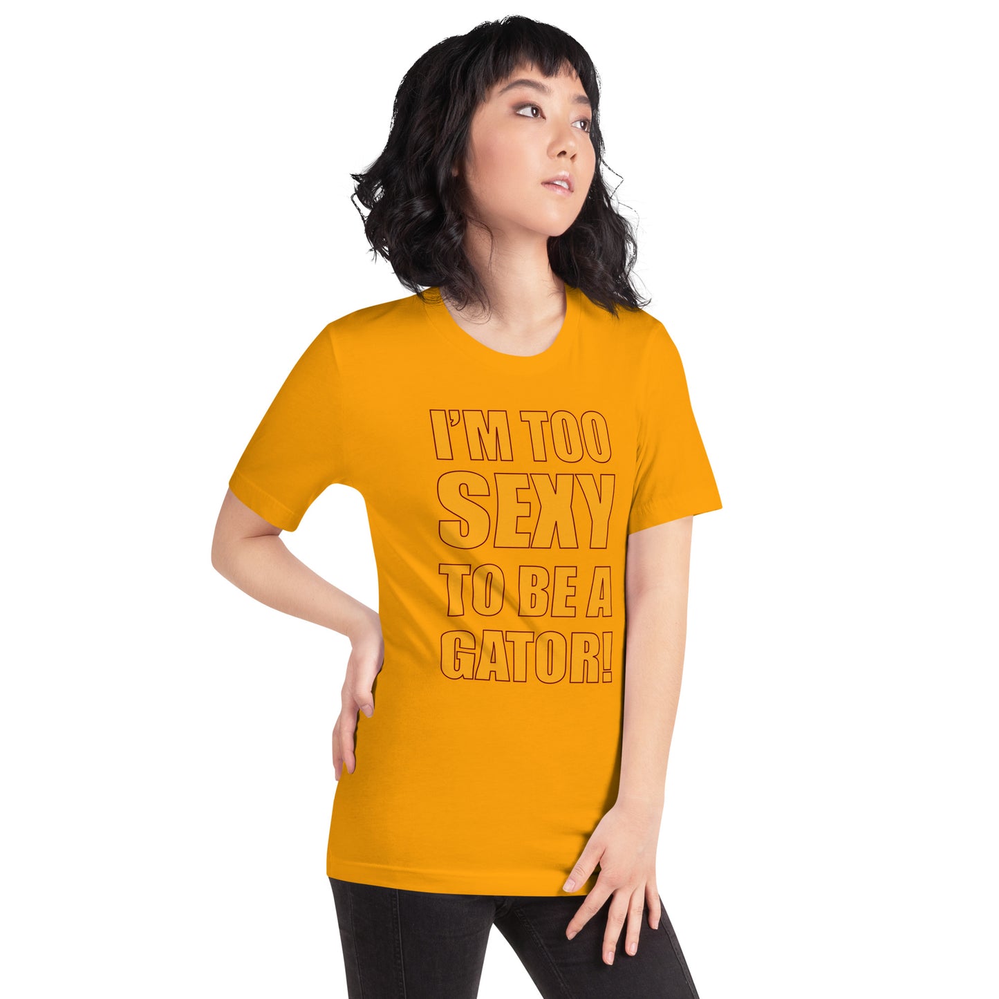 Too Sexy Gold&Garnet Logo Unisex t-shirt S-XL