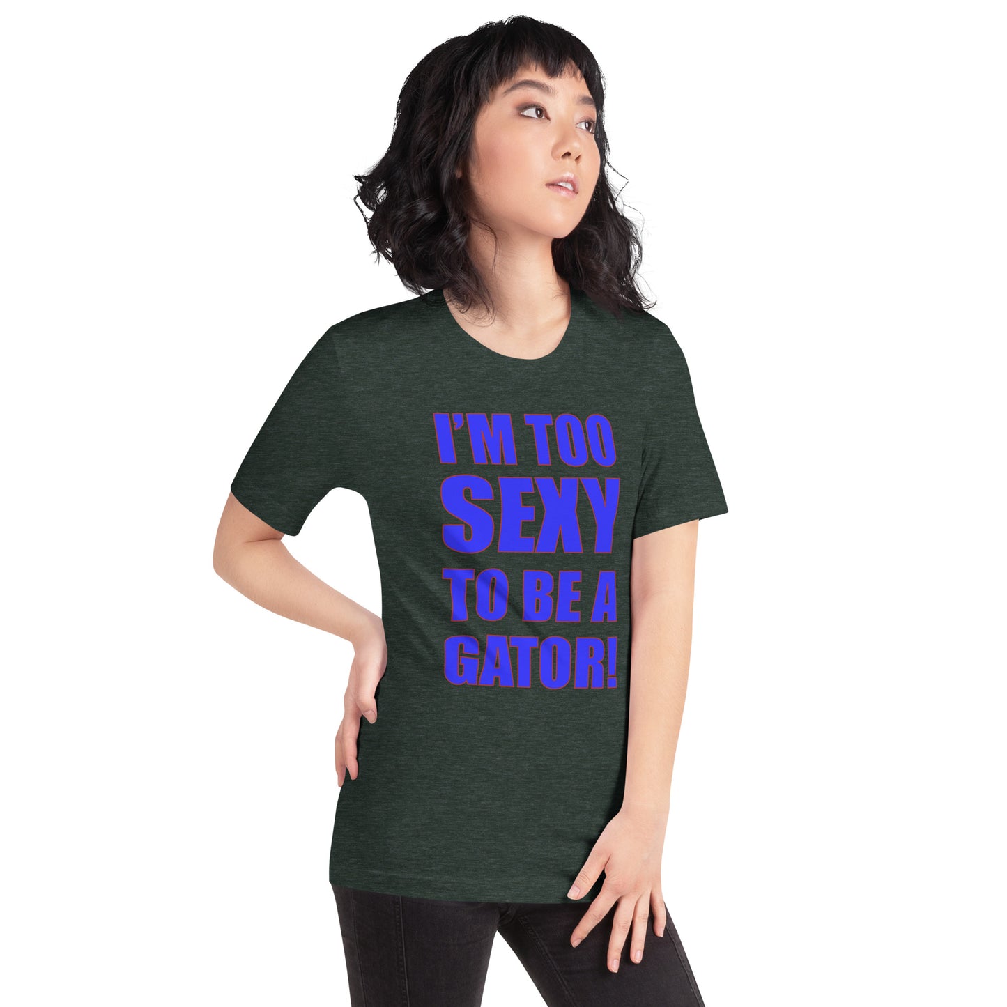 Too Sexy Blue&Red Logo Unisex t-shirt S-XL