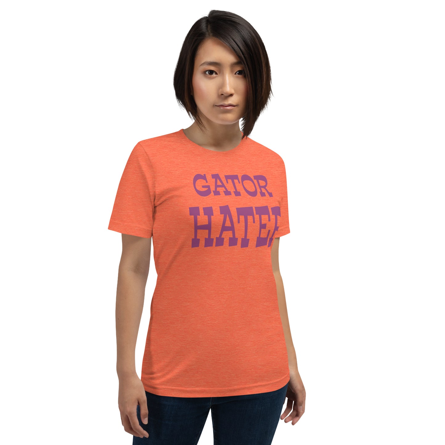 Gator Hater Purple Logo Unisex t-shirt S-XL