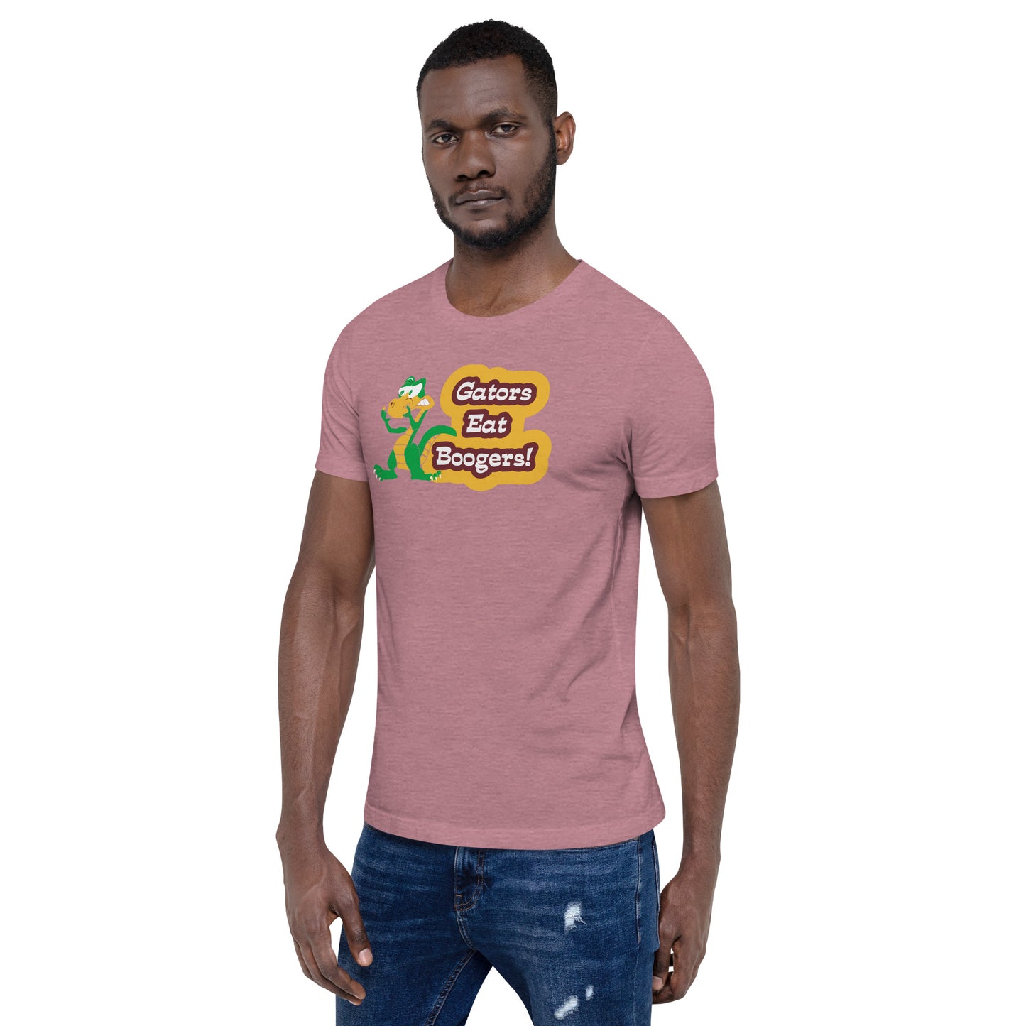 Gators Eat Boogers Garnet&Gold Logo Unisex t-shirt Plus Sizes