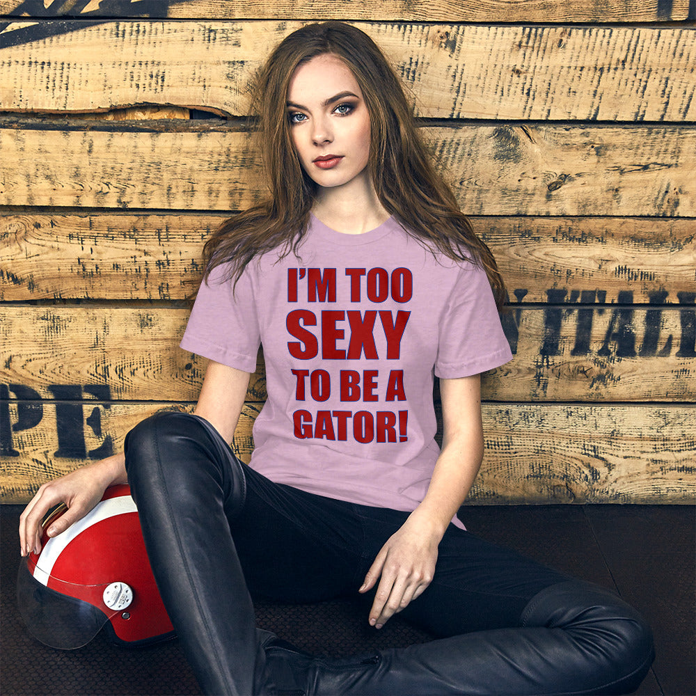 Too Sexy Crimson&Navy Logo Unisex t-shirt S-XL