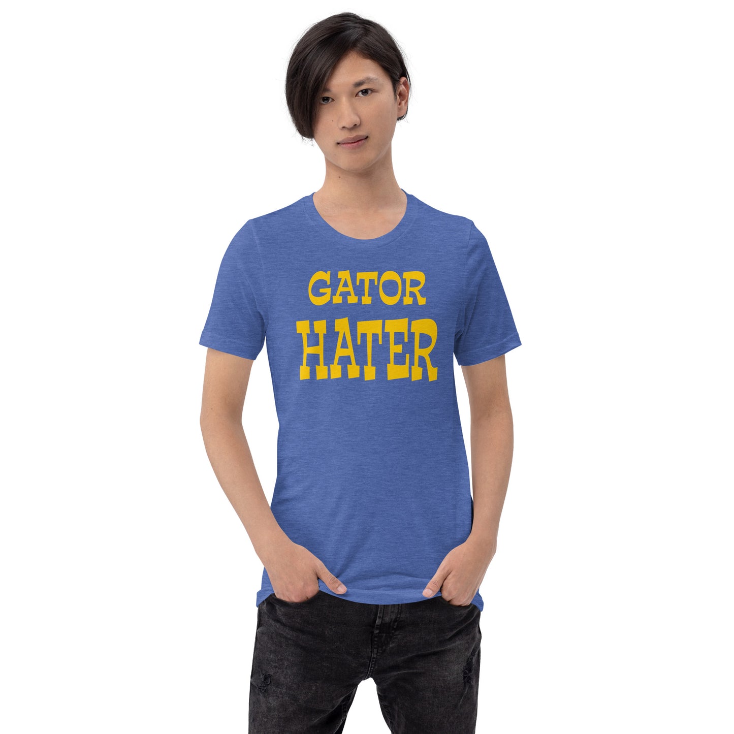Gator Hater Gold Logo Unisex t-shirt Plus Sizes