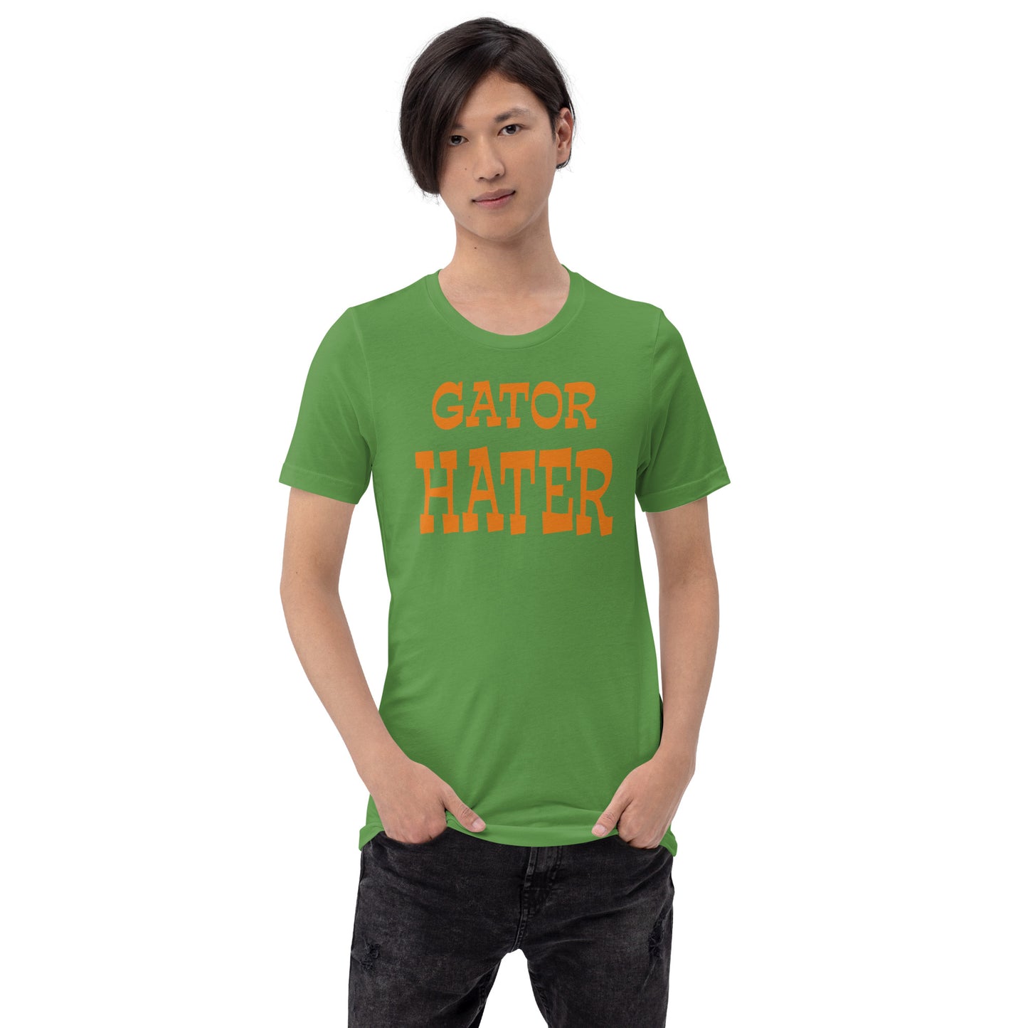 Gator Hater Orange Logo Unisex t-shirt Plus Sizes