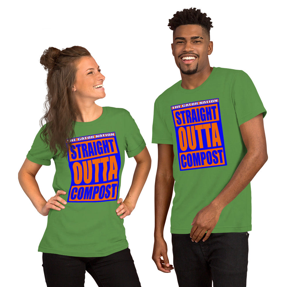 Straight Outta Compost Unisex t-shirt Plus Sizes