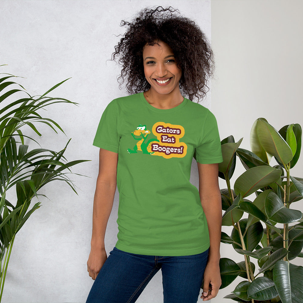 Gators Eat Boogers Garnet&Gold Logo Unisex t-shirt S-XL