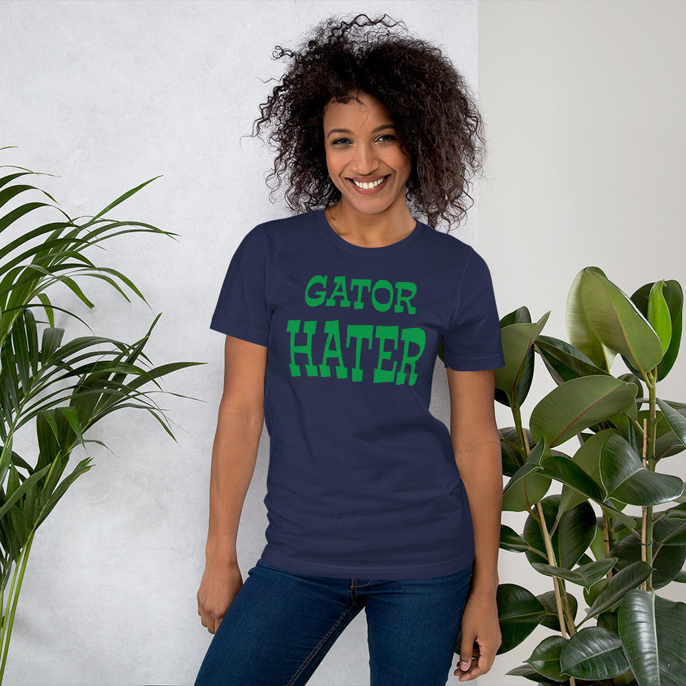 Gator Hater IrishGreen Logo Unisex t-shirt S-XL