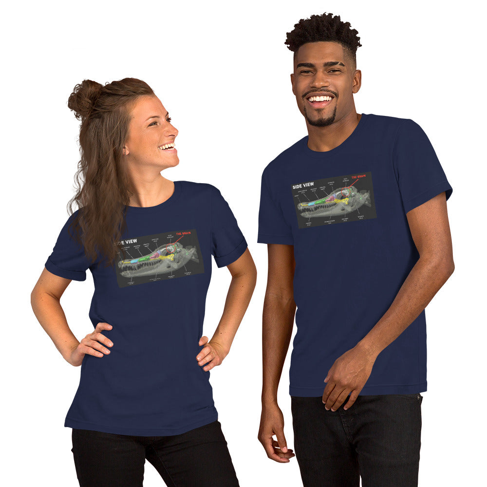 Gator Brain Unisex t-shirt