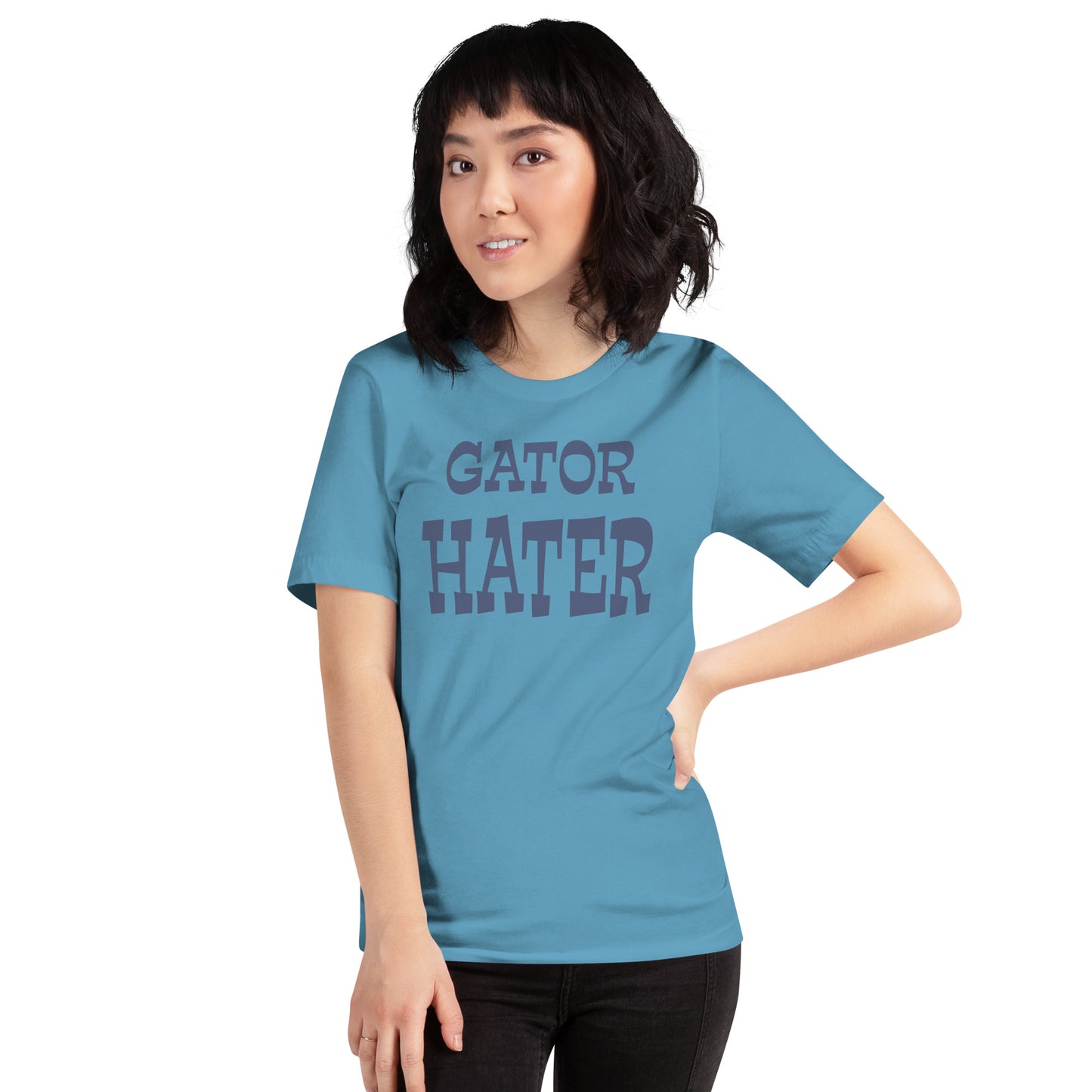 Gator Hater Blue Logo Unisex t-shirt S-XL