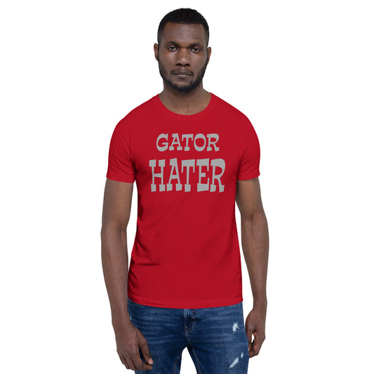 Gator Hater DarkGray Logo Unisex t-shirt Plus Sizes