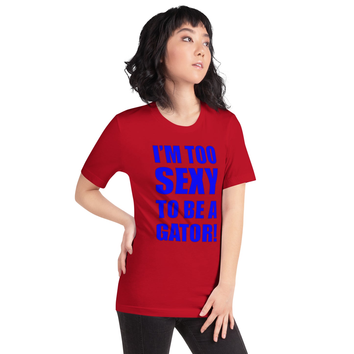 Too Sexy Blue&Red Logo Unisex t-shirt S-XL