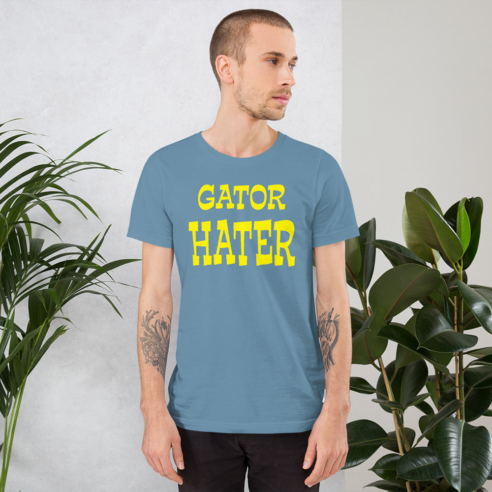 Gator Hater Maize Logo Unisex t-shirt Plus Sizes