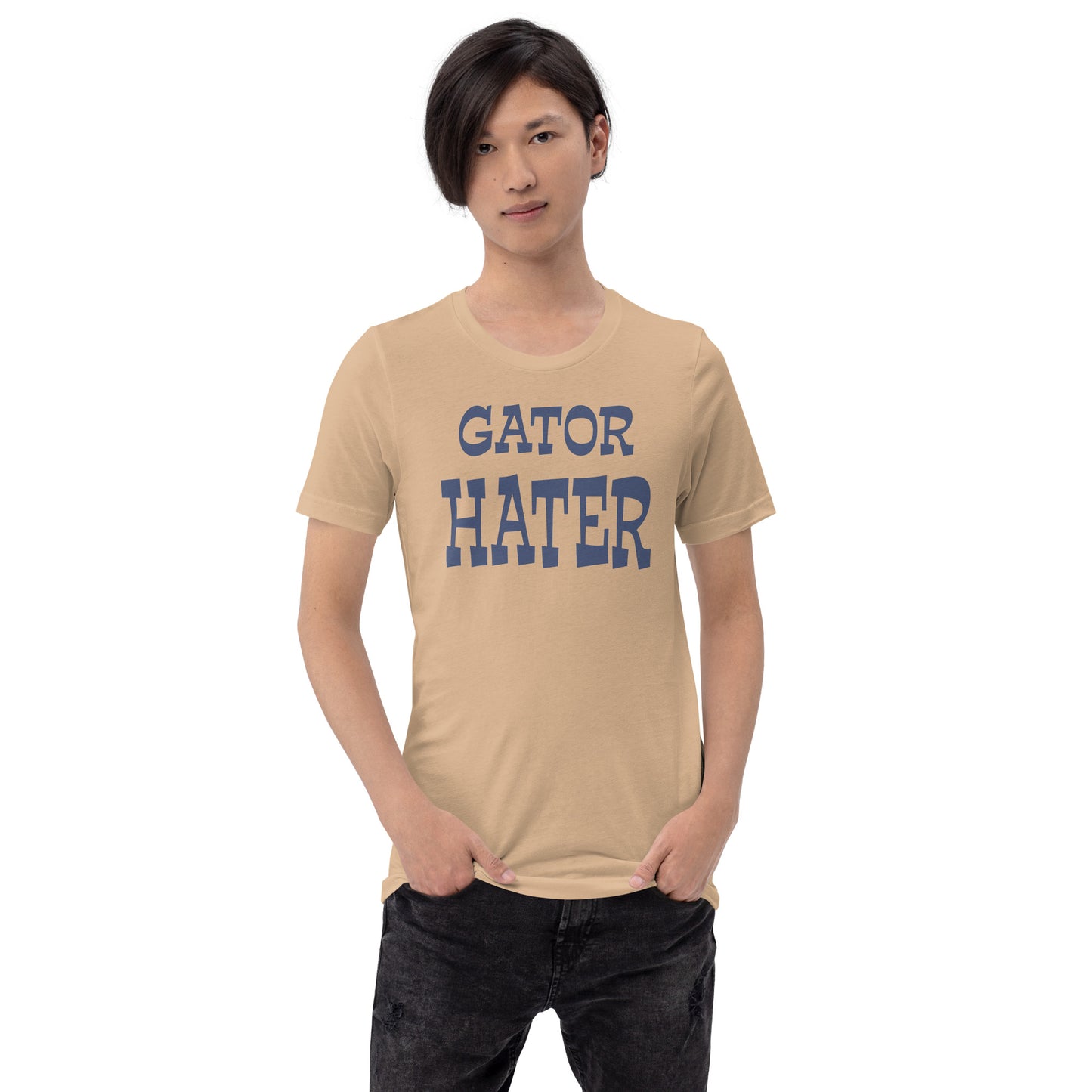 Gator Hater Blue Logo Unisex t-shirt Plus Sizes
