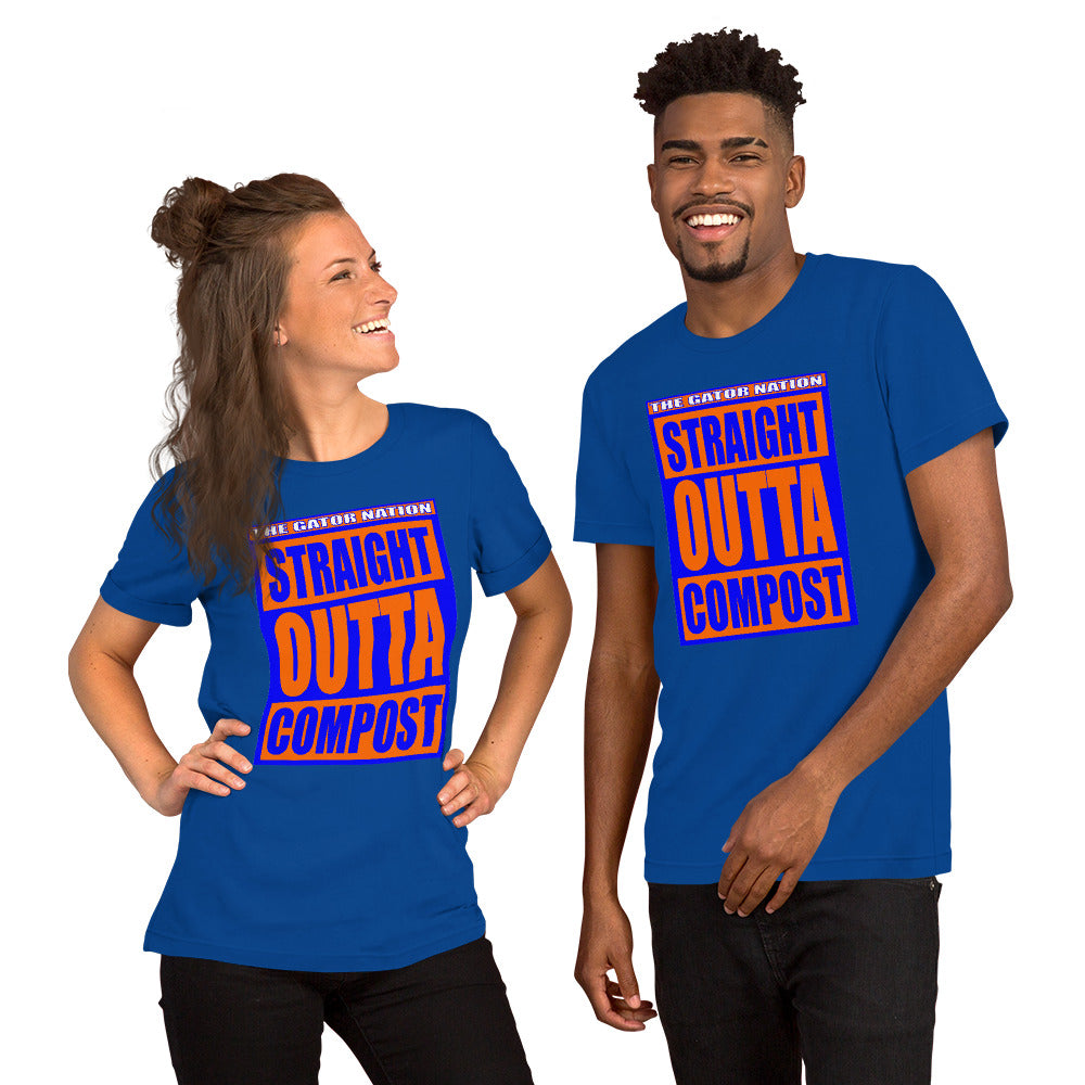 Straight Outta Compost Unisex t-shirt