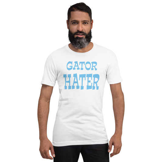 Gator Hater CarolinaBlue Logo Unisex t-shirt Plus Sizes