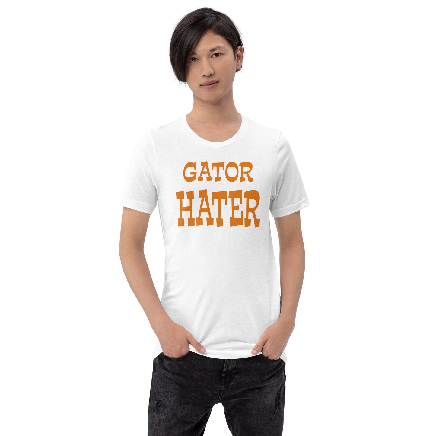 Gator Hater Orange Logo Unisex t-shirt Plus Sizes