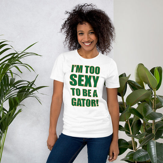 Too Sexy Green&Orange Logo Unisex t-shirt S-XL
