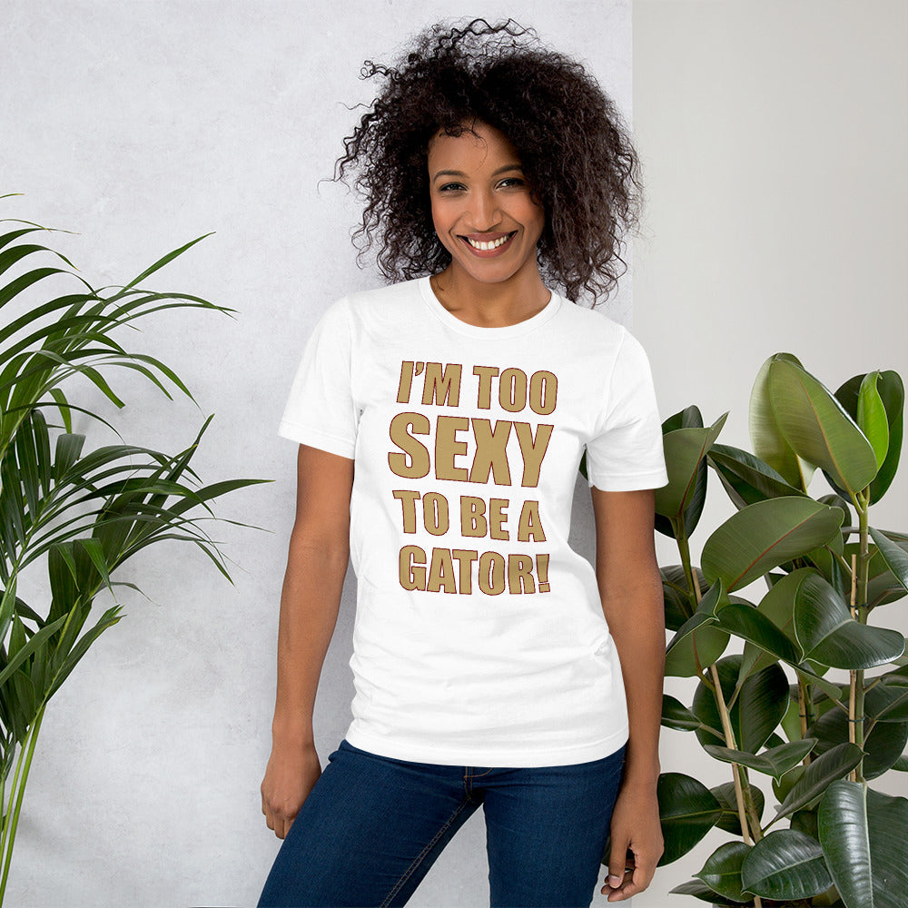 Too Sexy VegasGold&Garnet Logo Unisex t-shirt S-XL